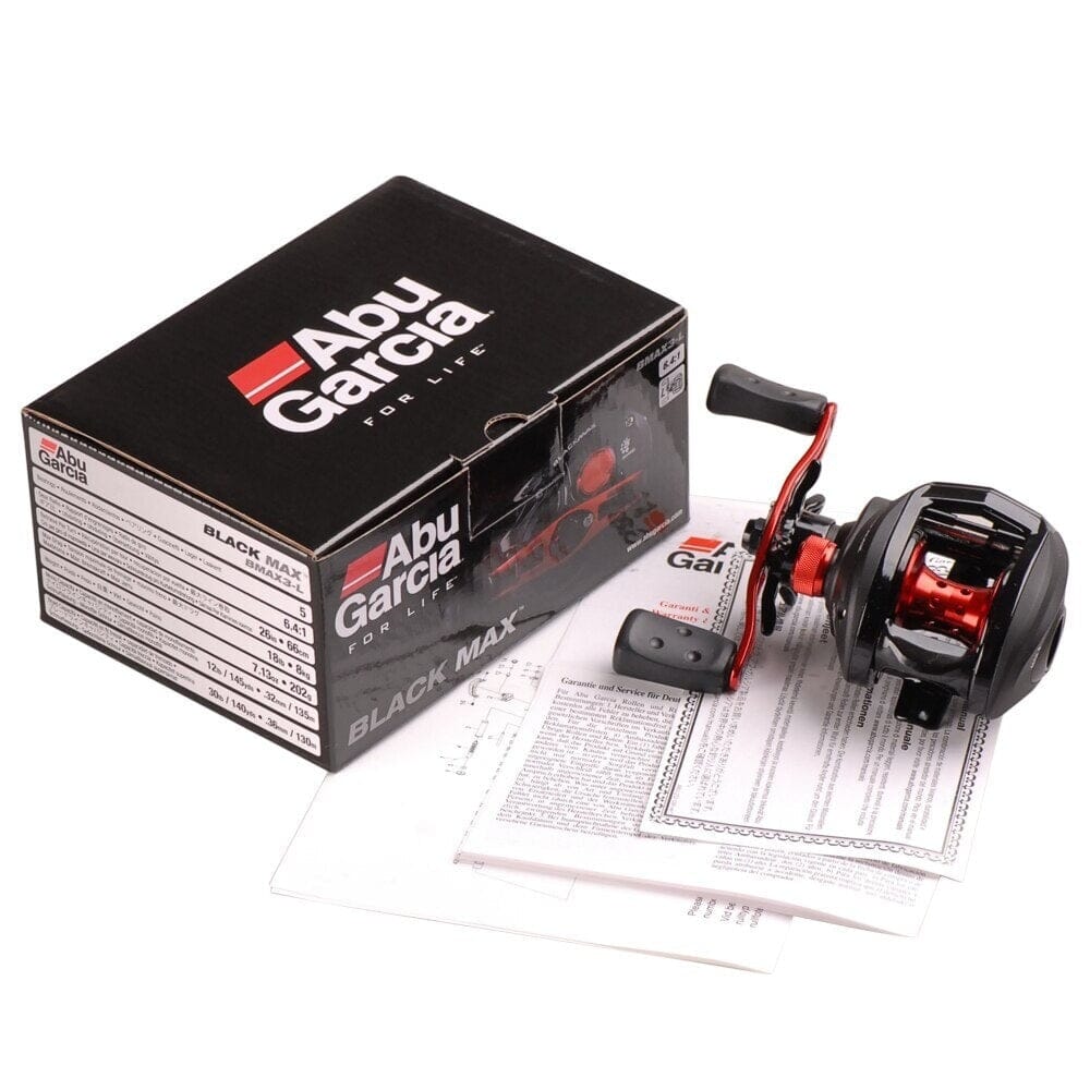 Carretilha Abu Garcia Black Max 3 [GANHE 1 ÓCULOS GRÁTIS] FNT893