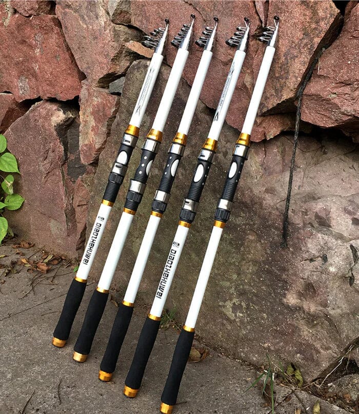 Vara Premium Ultra Light Telescópica de Carbono JOSBY Fishing FNT1412